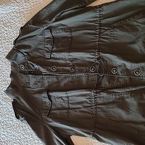 The Limited brand army style jacket size XL green